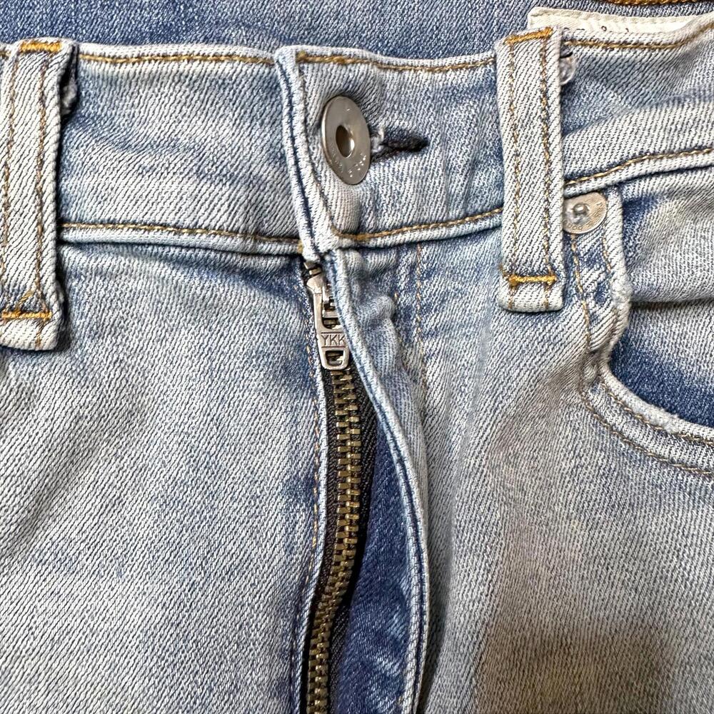 Rag & Bone Distressed High Rise Ankle Skinny Jeans Womens 29 - Picture 5 of 8